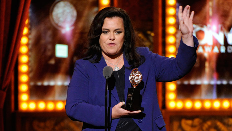 Rosie O'Donnell en la 68º edición de los premios Tony