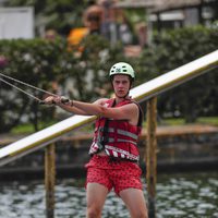 Juan Urdangarin practicando wakeboard en Mallorca