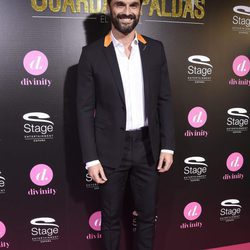 Iván Sánchez en el estreno del musical 'El Guardaespaldas'