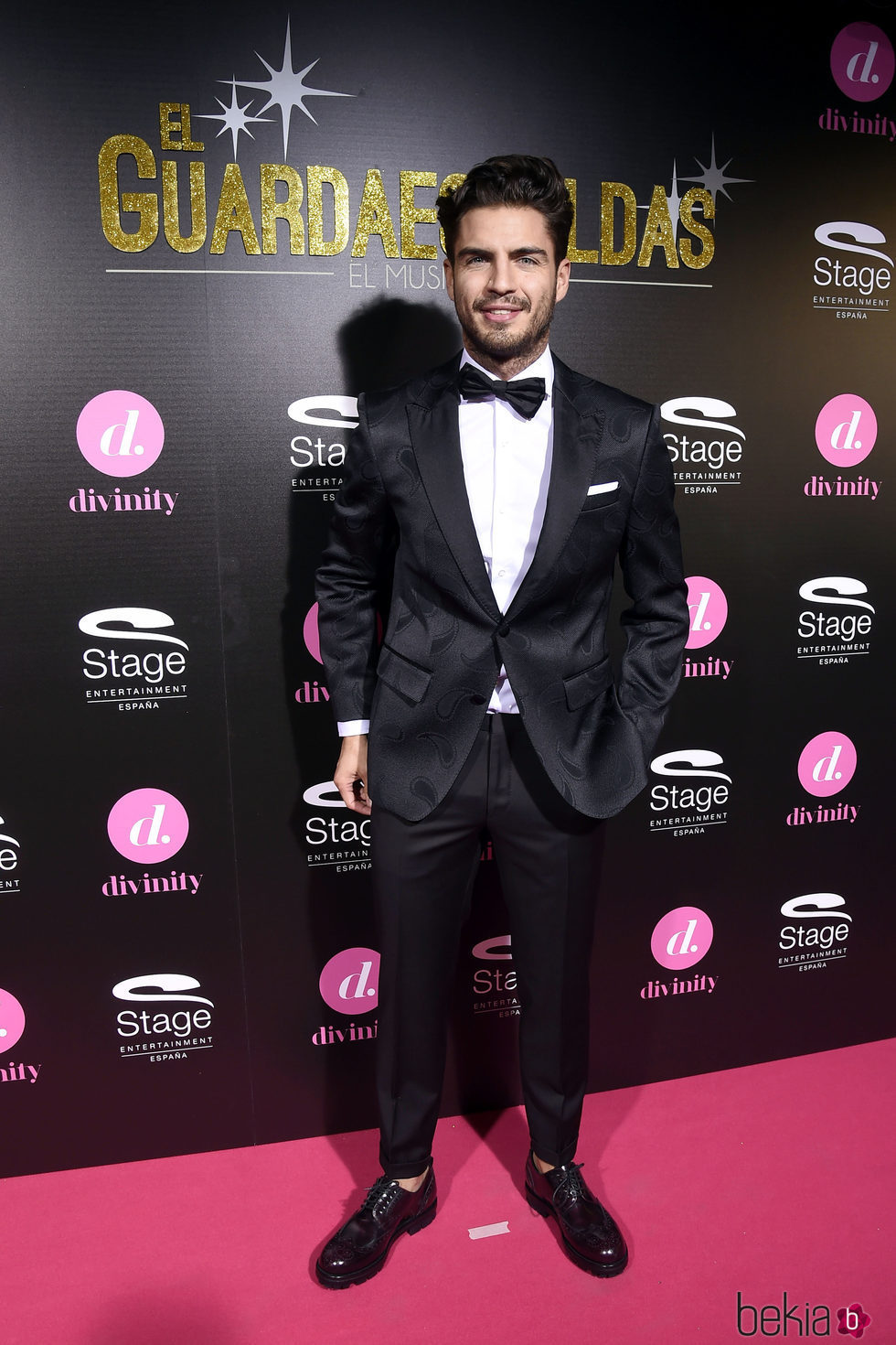 Maxi Iglesias en el estreno del musical 'El Guardaespaldas'