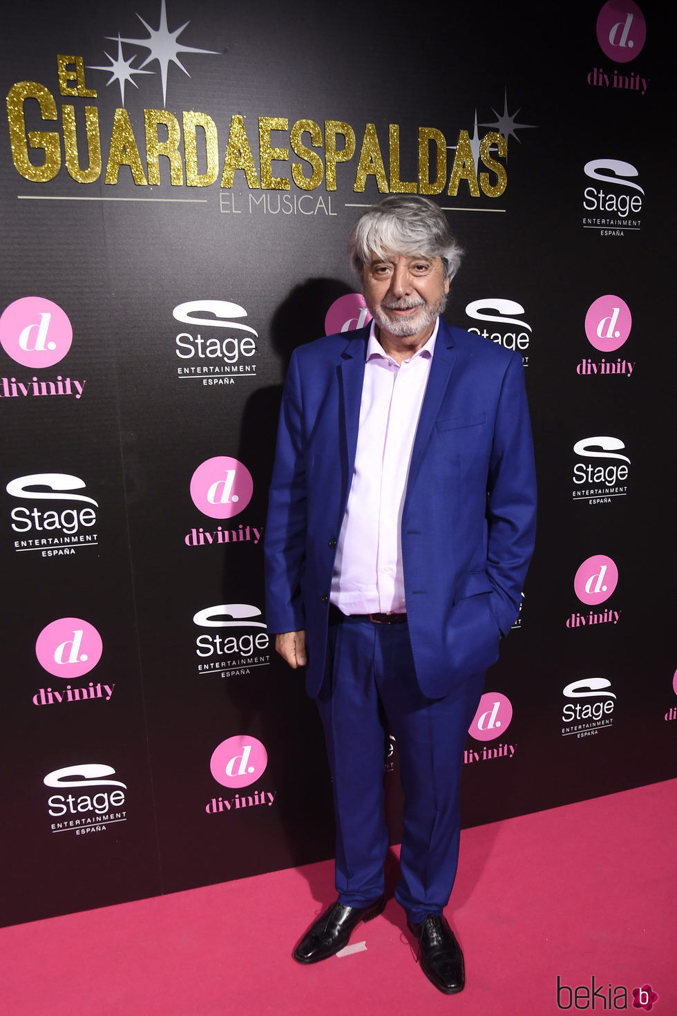 Ricardo Arroyo en el estreno del musical 'El Guardaespaldas'