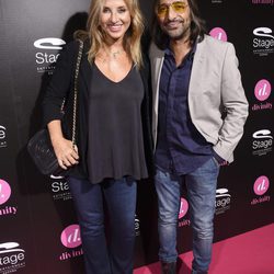 Antonio Carmona y Mariola Orellana en el estreno del musical 'El Guardaespaldas'