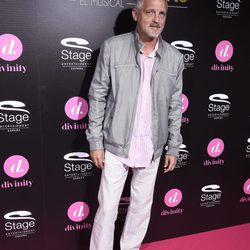 Jordi Rebellón en el estreno del musical 'El Guardaespaldas'