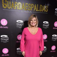 Terelu Campos en el estreno del musical 'El Guardaespaldas'