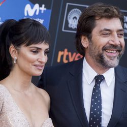 Penélope Cruz y Javier Bardem en el Festival de San Sebastián 2017