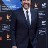 Javier Bardem en la clausura del Festival de San Sebastián 2017