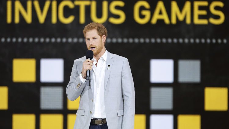 El Príncipe Harry en la clausura de los Invictus Games de Toronto