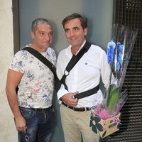 Gustavo González y Antonio Montero acuden al cumpleaños de María Patiño en Madrid