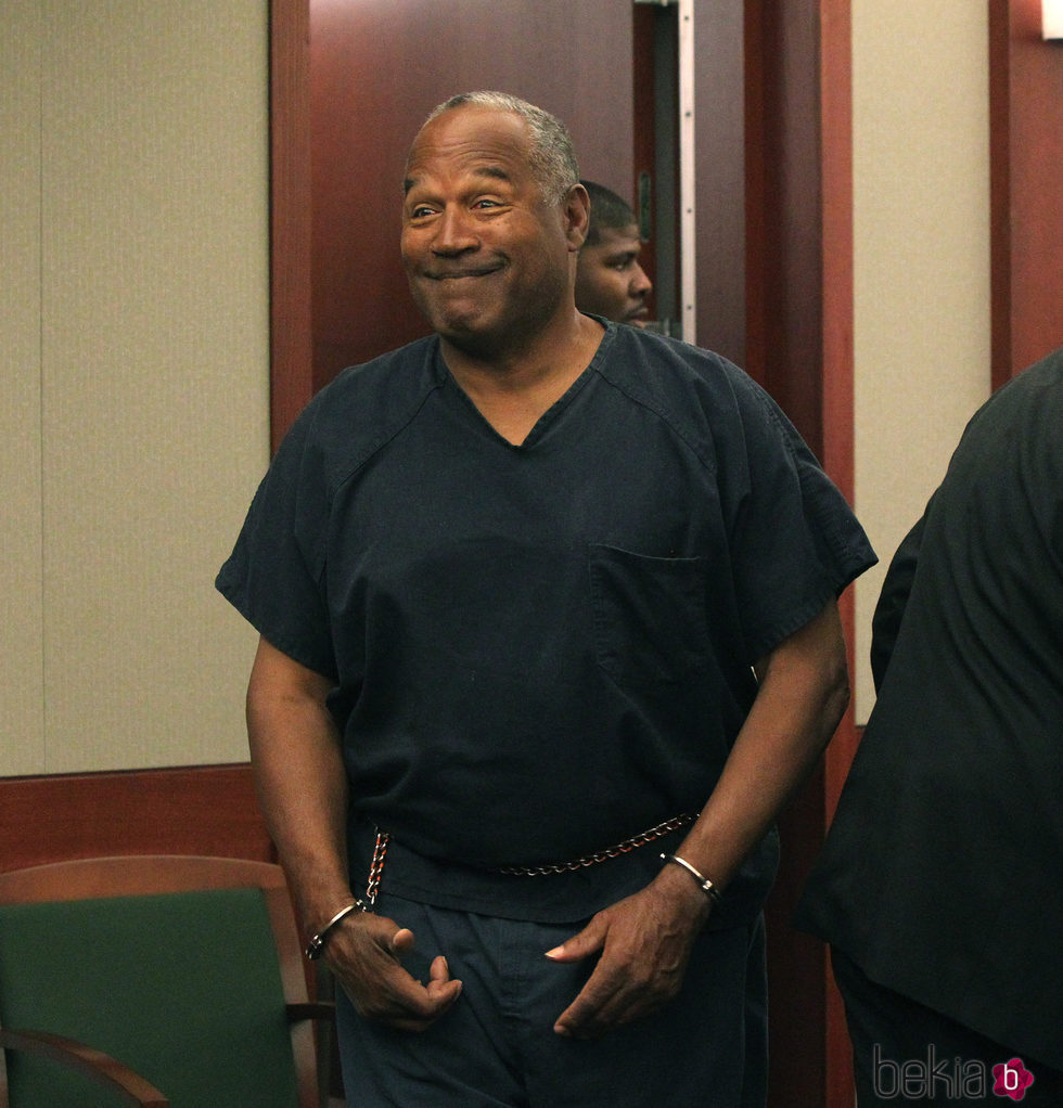 O.J. Simpson en el tribunal del Centro de Justicia Regional de Las Vegas