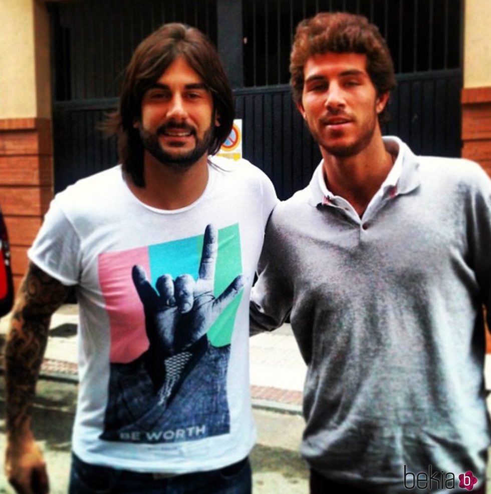 Beltrán Lozano con Melendi