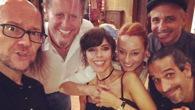 Maribel Verdú, Santiago Segura y otras amistades en su fiesta de cumpleaños