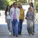 Sara Verdasco, Juan Carmona, Mariola Orellana y Eugenia Martínez de Irujo visitan a Antonio Carmona