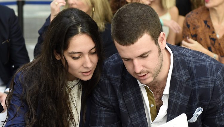 Álex Lequio con su novia Francisca en el Salón de Moda Infantil Le Petite Fashion week 2017