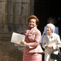 Carmen Sevilla tras recibir la Medalla de Oro al Mérito en las Bellas Artes