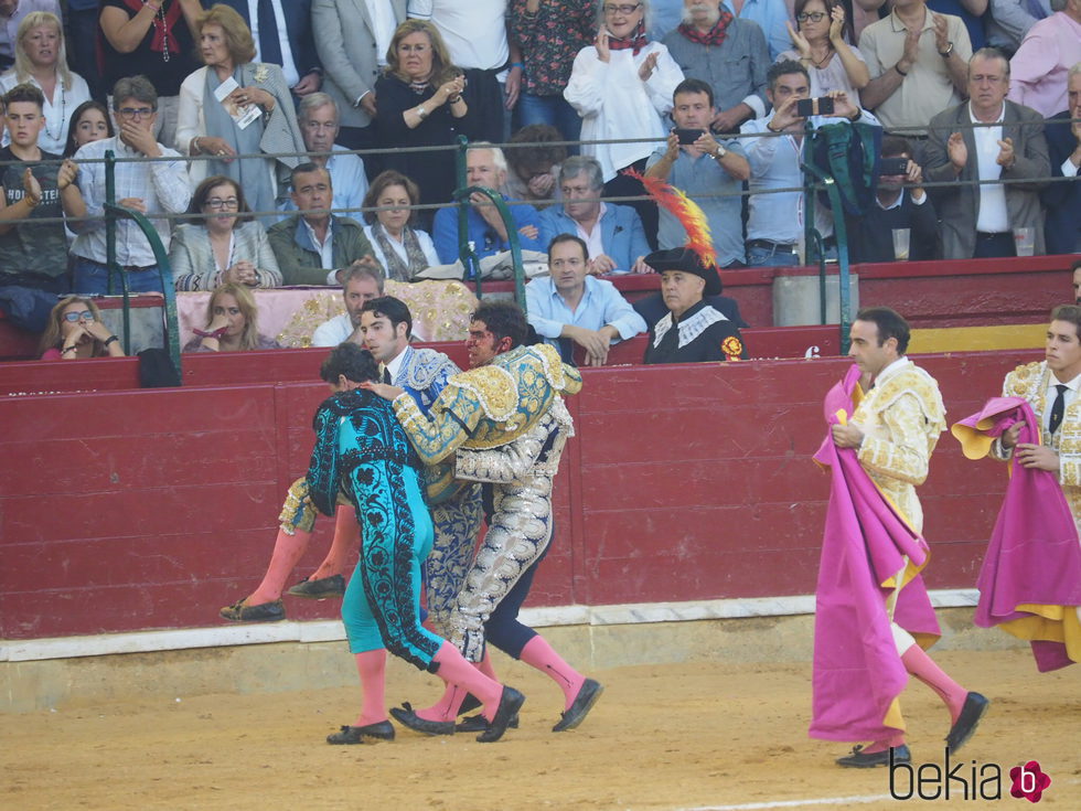 Cayetano Rivera herido en la corrida de toros que se celebraba en Zaragoza