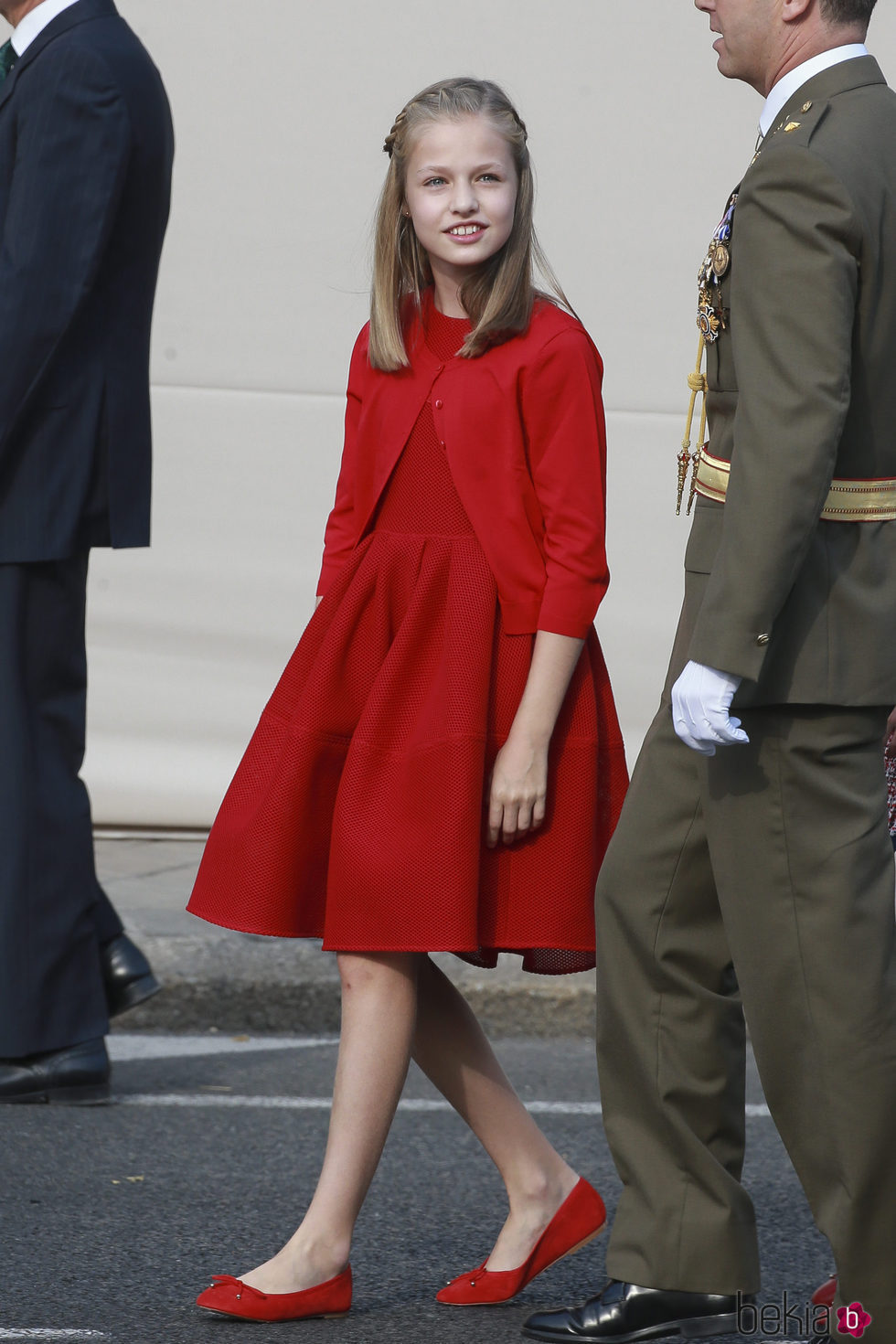 La Princesa Leonor en el Día de la Hispanidad 2017