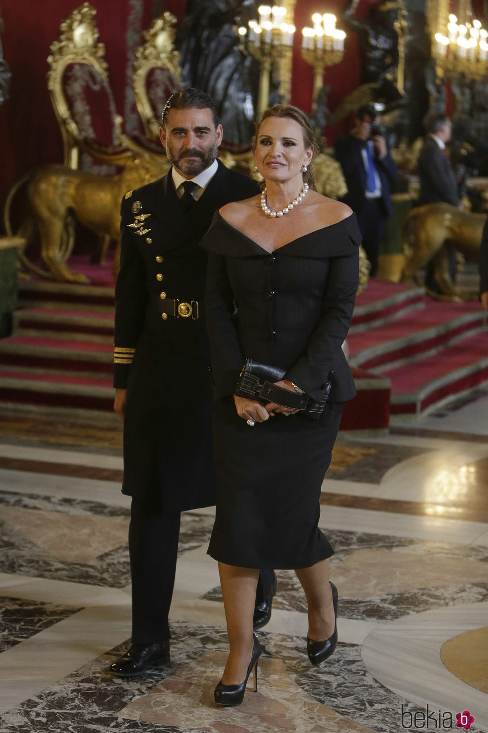 Ainhoa Arteta en la recepción del Día de la Hispanidad 2017