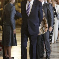 Luis del Olmo en la recepción del Día de la Hispanidad 2017