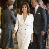 Ana Rosa Quintana en la recepción del Día de la Hispanidad 2017