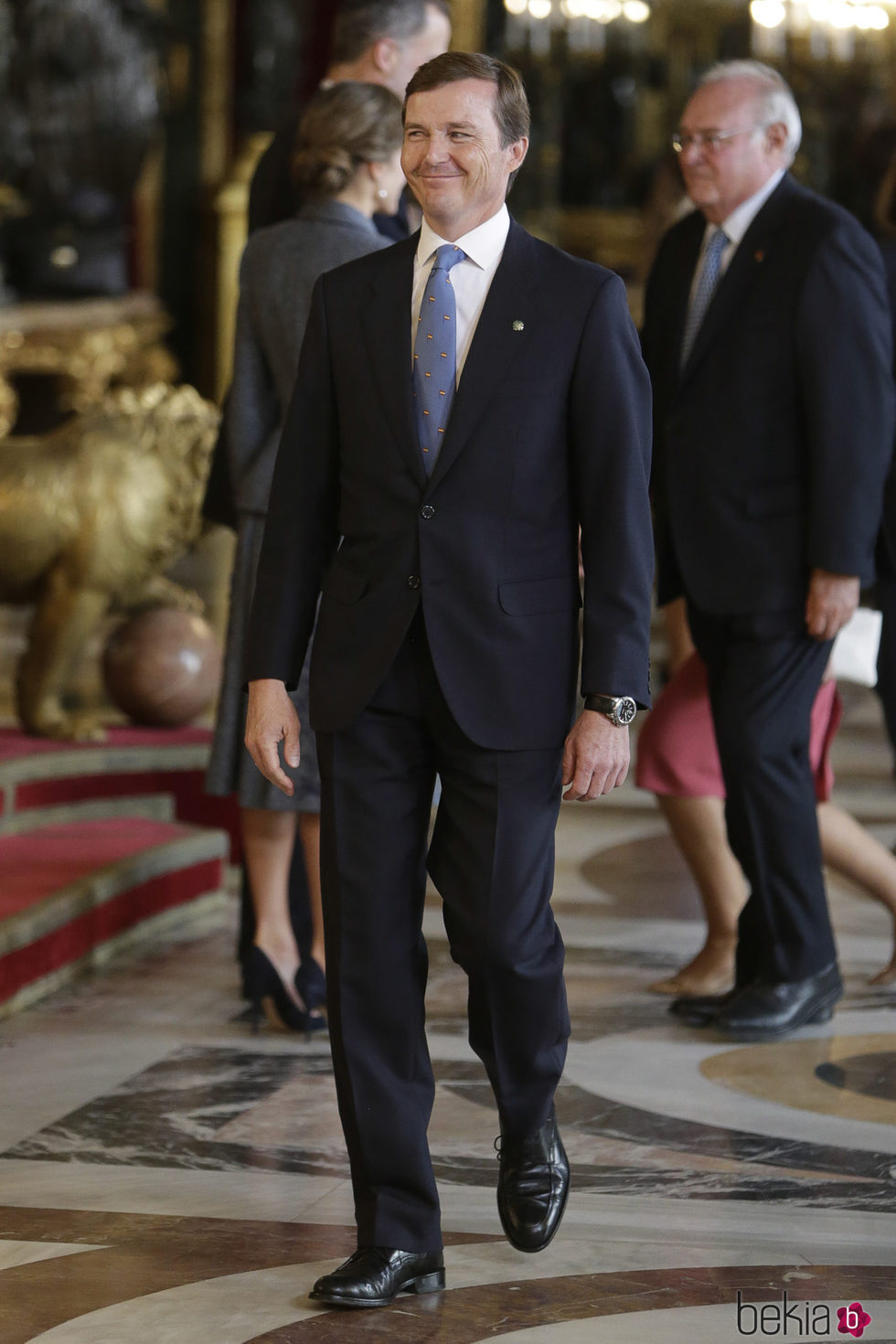 El Duque de Calabria en la recepción del Día de la Hispanidad 2017