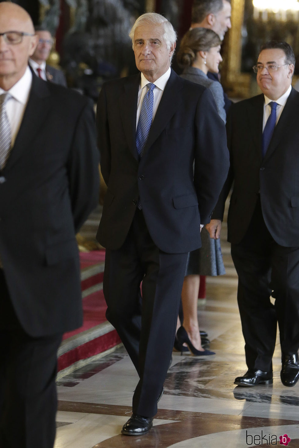 Alfonso Martínez de Irujo en la recepción del Día de la Hispanidad 2017