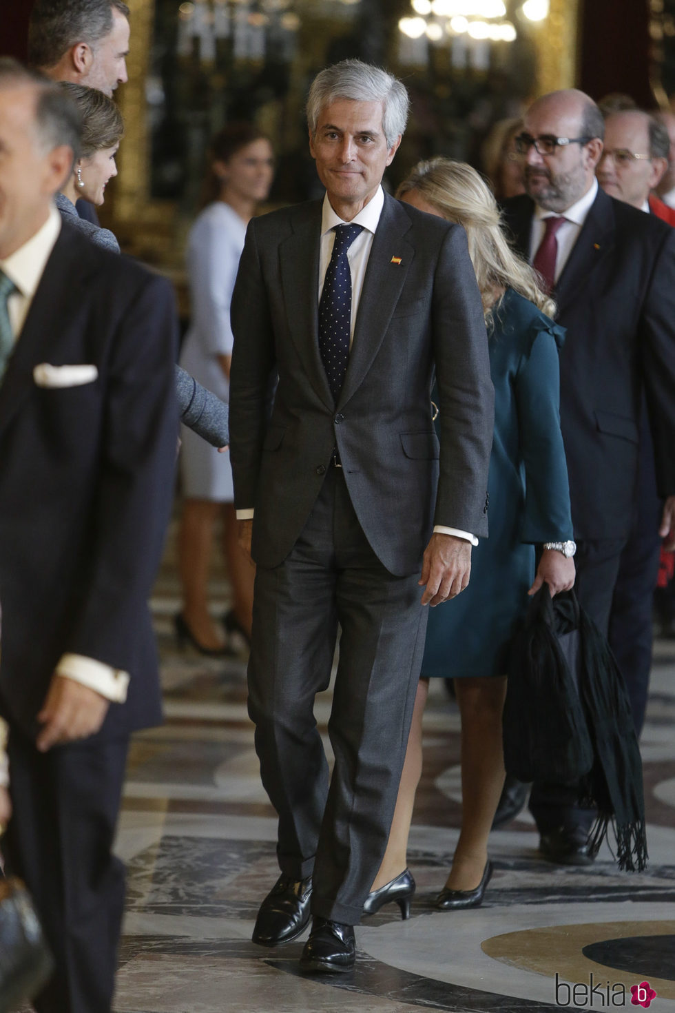 Adolfo Suárez Illana en la recepción del Día de la Hispanidad 2017