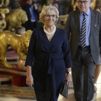 Manuela Carmena en la recepción del Día de la Hispanidad 2017