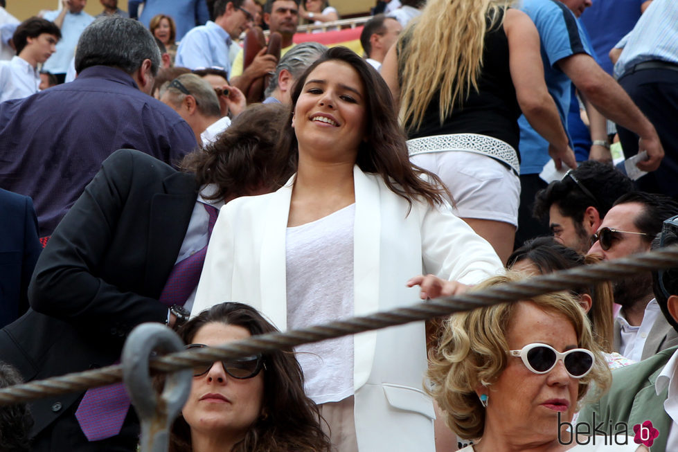 Cayetana Rivera en una corrida de toros