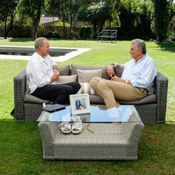 Romay hablando con Bertín Osborne en 'Mi casa es la tuya'