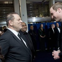 Harvey Weinstein y el Príncipe Guillermo de Inglaterra