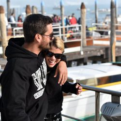 Sofia Richie y Scott Disick en Venecia