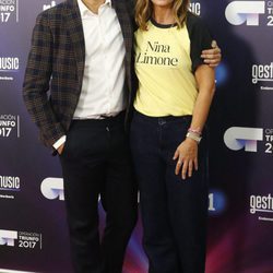 Noemí Galera y Roberto Leal en la presentación de 'OT 2017'