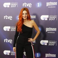 Vicky Gómez en la presentación de 'OT 2017'