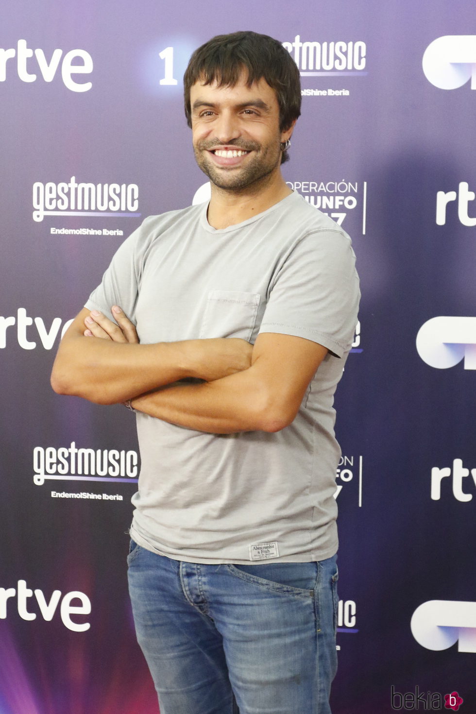 Manu Guix en la presentación de 'OT 2017'