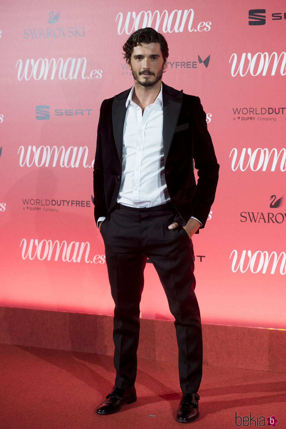 Yon González en el 25 aniversario de la revista Woman