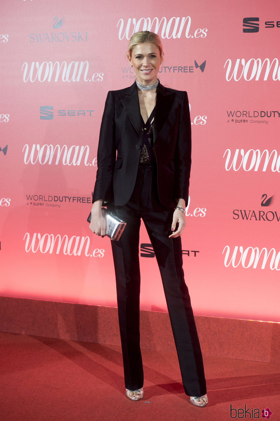 Carla Pereyra en el 25 aniversario de la revista Woman