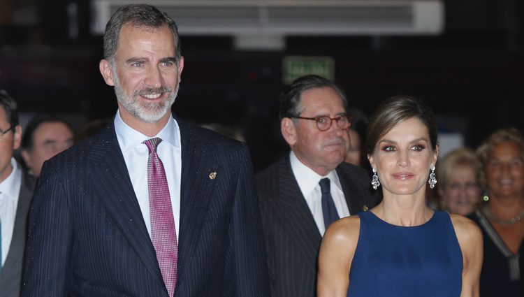 Los Reyes Felipe y Letizia en el concierto Premios Princesa de Asturias 2017