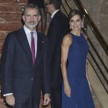 Los Reyes Felipe y Letizia, muy felices en el concierto Premios Princesa de Asturias 2017