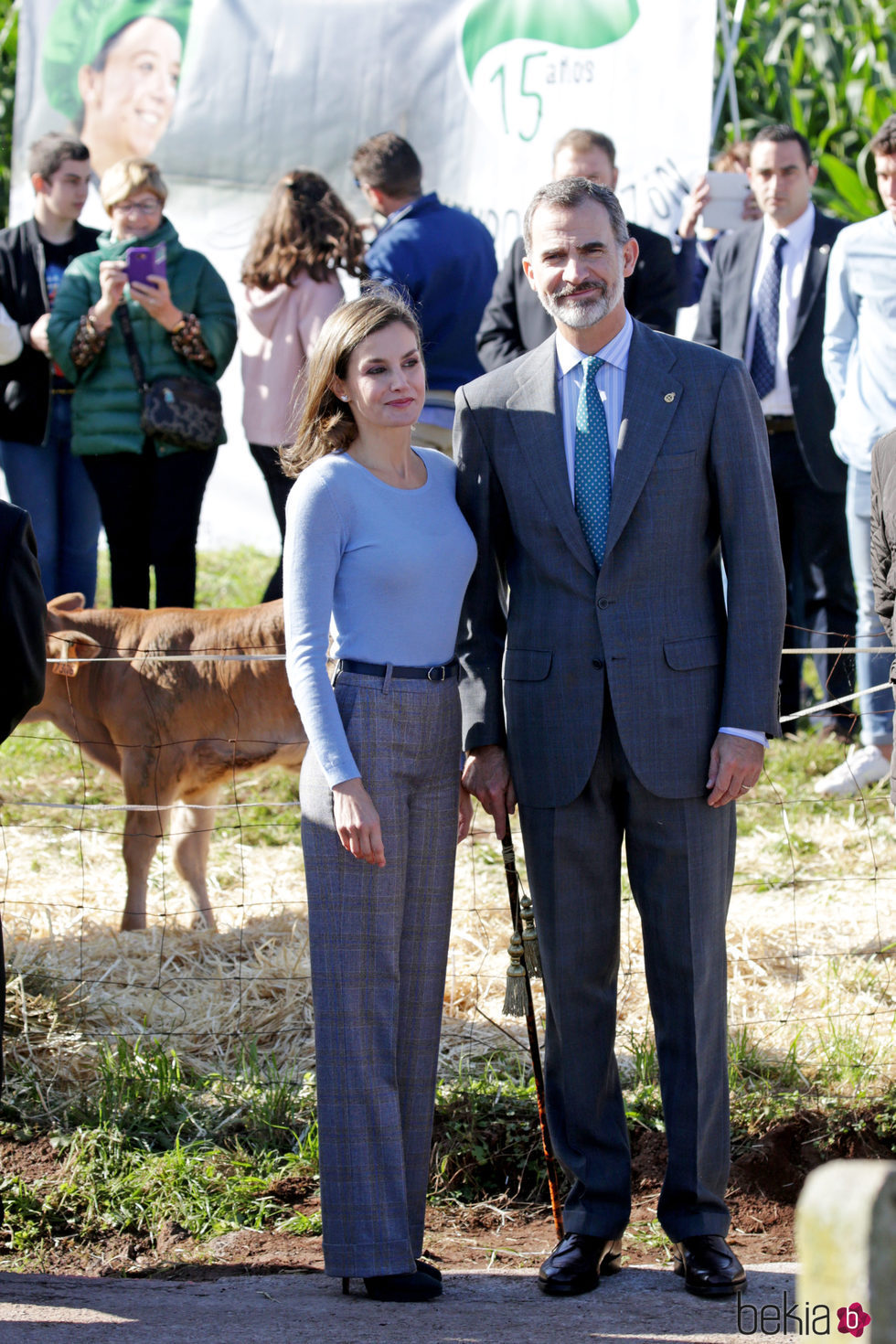 Los Reyes Felipe y Letizia nombran a Poreñu Pueblo Ejemplar de Asturias 2017