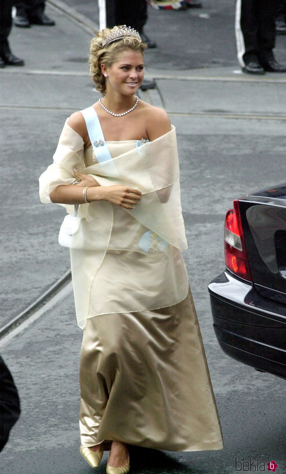 Magdalena de Suecia en la boda de Haakon y Mette-Marit de Noruega