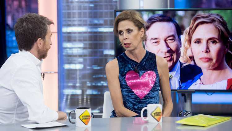 Ágatha Ruiz de la Prada hablando de su divorcio de Pedro J. Ramírez en 'El hormiguero'