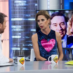 Ágatha Ruiz de la Prada hablando de su divorcio de Pedro J. Ramírez en 'El hormiguero'