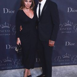 Chloe Green y Jeremy Meeks en los Premios Princesa Grace 2017