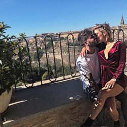 Rodri y Bea ('GH17') durante una escapada romántica a Toledo para celebrar su año de amor