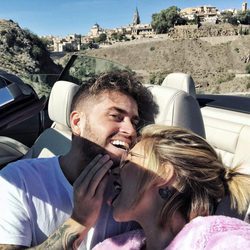 Rodri y Bea ('GH17') celebrando su primer año de amor en Toledo