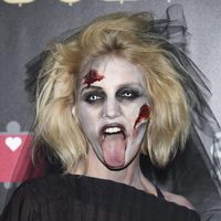 La modelo Anja Rubik en Halloween 2017