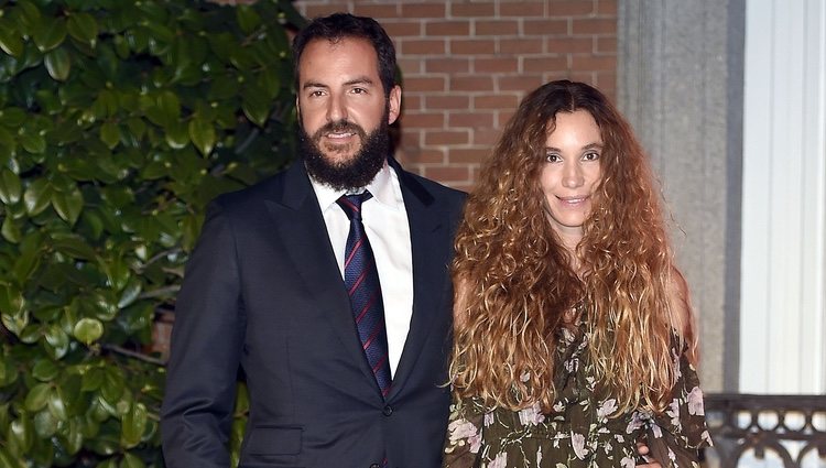 Borja Thyssen y Blanca Cuesta en el 25 aniversario del Museo Thyssen