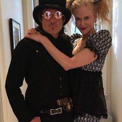 Nicole Kidman y Keith Urban en Halloween 2017