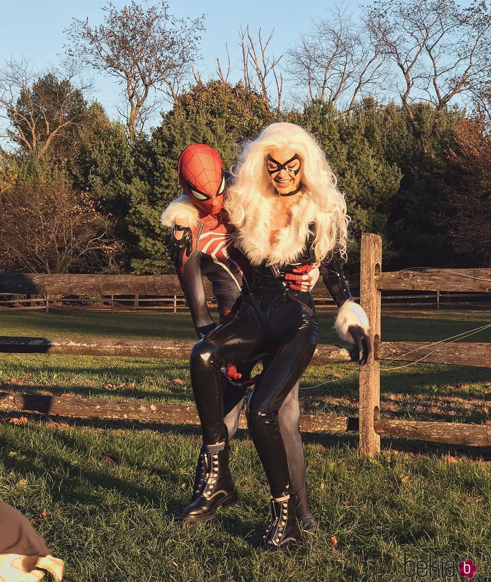 Gigi Hadid y Zayn Malik en Halloween 2017