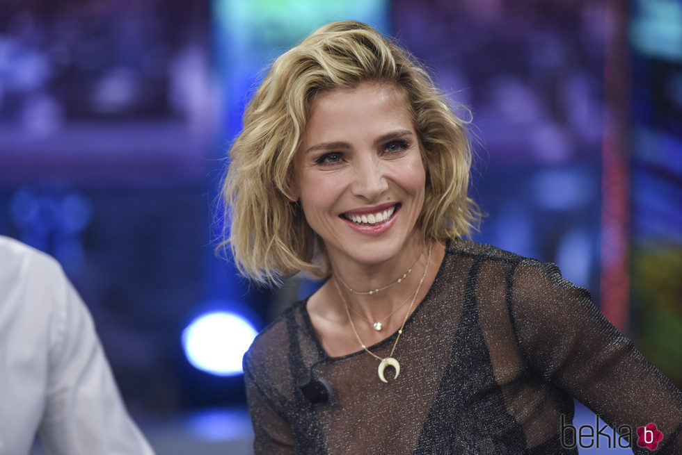 Elsa Pataky, sonriente en 'El Hormiguero'